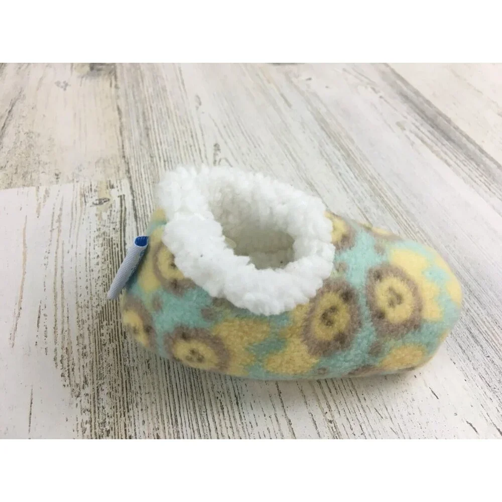 Baby Snoozies Sherpa Slippers Booties Sz 0 to 3 M Boys Girls Lions